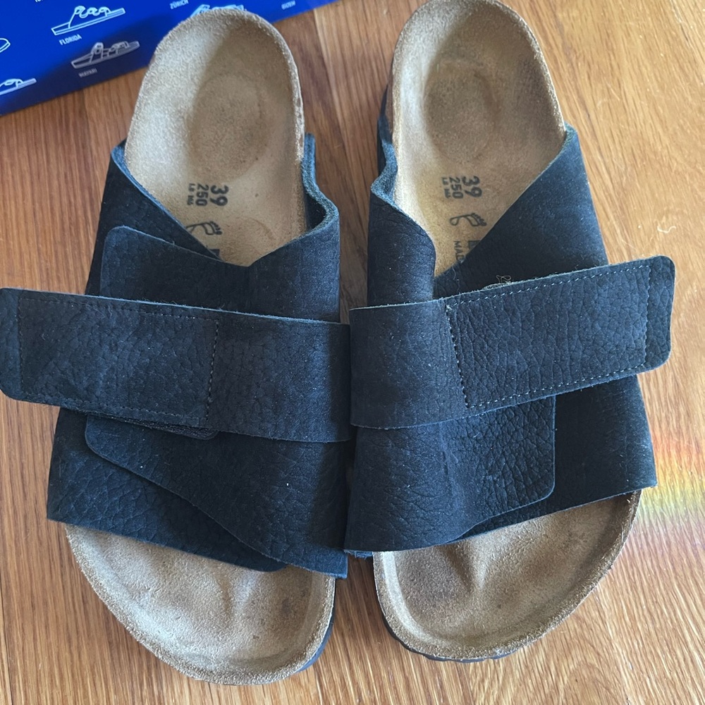 Birkenstock Kyoto Nubuck regular footbed 39R